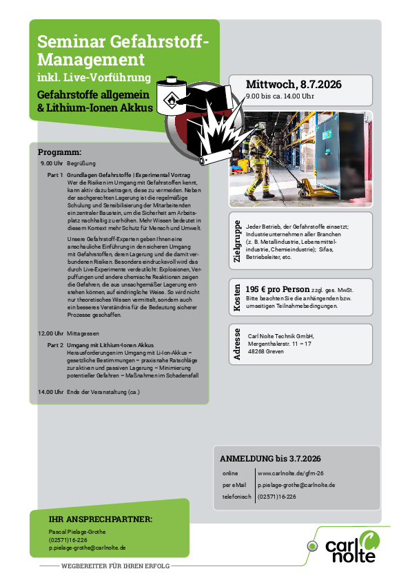 Einladung & Programm