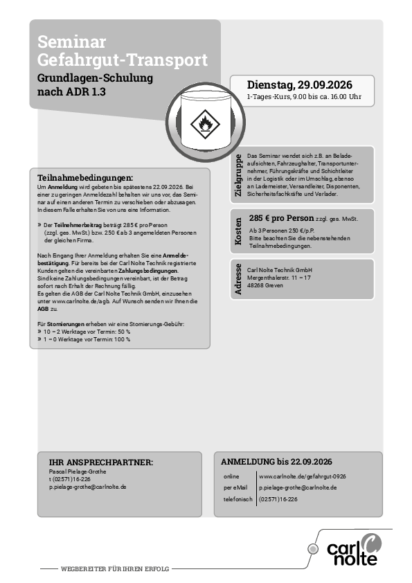 Teilnahmebedingungen Teilnahmebedingungen