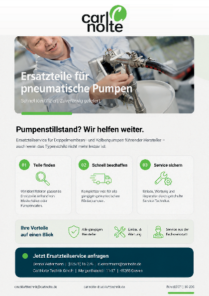 Flyer Pumpentechnik
